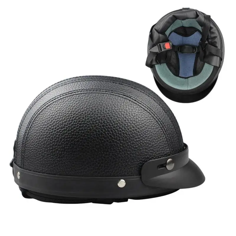 Motorcycle Half Face Helmets Summer Retro Street Bike Scooter Cruiser Jet Helmets Outdoor Sports Cycling Safety Helmets Baseball
Motorcycle Half Face Helmets Summer Retro Street Bike Scooter Cruiser Jet Helmets Outdoor Sports Cycling Safety Helmets Baseball