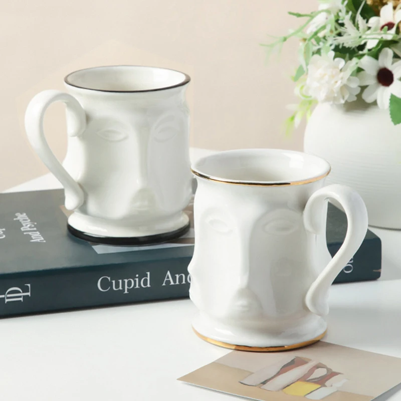 Home Decoration Mugs And Cups Human Face Coffee Cup Vintage Luxury Insulated Milk Cups Office Household Tea Water Cup New P2
Home Decoration Mugs And Cups Human Face Coffee Cup Vintage Luxury Insulated Milk Cups Office Household Tea Water Cup New P2