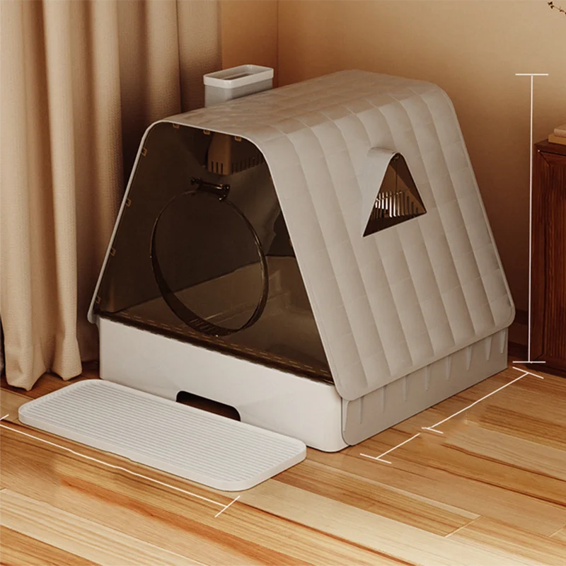 Self Cleaning Litter Cat Bedpans Toilet Sandbox Bathroom House Villa Cat Bedpans Litter Tray Arenero Gato Kitten Accessories
Self Cleaning Litter Cat Bedpans Toilet Sandbox Bathroom House Villa Cat Bedpans Litter Tray Arenero Gato Kitten Accessories