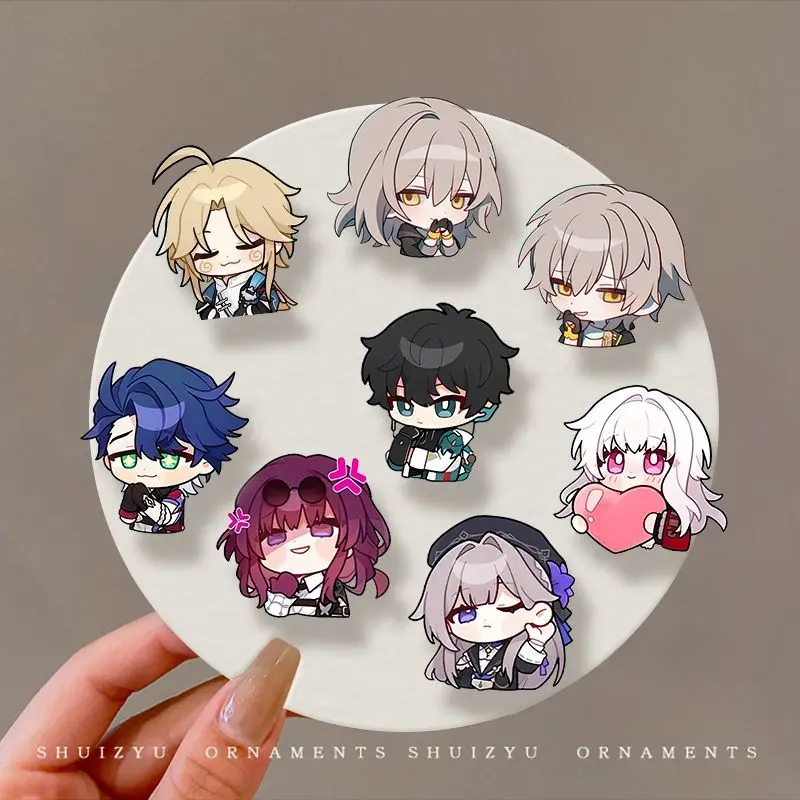 Anime Honkai: Star Rail Brooch Kafka March 7th Cosplay Acrylic Badge Cartoon Pins DIY Student Cartoon Ornaments Birthday Gift
Anime Honkai: Star Rail Brooch Kafka March 7th Cosplay Acrylic Badge Cartoon Pins DIY Student Cartoon Ornaments Birthday Gift