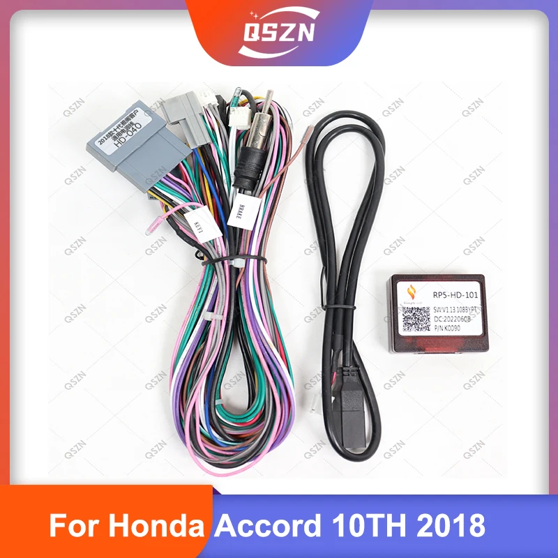 Автомобильный аудио радио CD плеер Android Cabus коробка адаптер для Honda Accord 10th 2018 с проводом 16 PIN кабель
Автомобильный аудио радио CD плеер Android Cabus коробка адаптер для Honda Accord 10th 2018 с проводом 16 PIN кабель