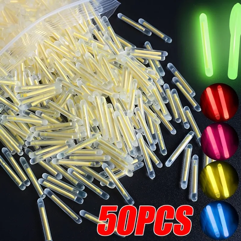 2.5-4.5mm Night Fishing Float Rod Lights Dark Glow Stick Night Fishing Color Float Fluorescent Lightstick Floating Lamp Fishing
2.5-4.5mm Night Fishing Float Rod Lights Dark Glow Stick Night Fishing Color Float Fluorescent Lightstick Floating Lamp Fishing