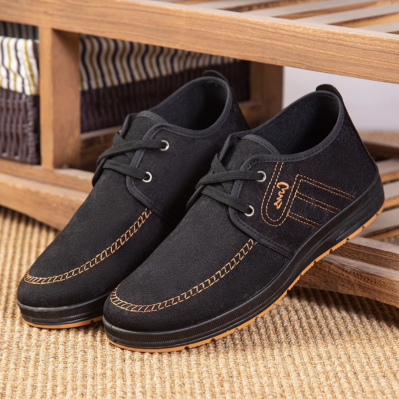 Men's Old Beijing Cloth Shoes Casual Walking Shoes Breathable Middle-aged and Elderly Cloth Shoes Lightweight Outdoor Comfort
Men's Old Beijing Cloth Shoes Casual Walking Shoes Breathable Middle-aged and Elderly Cloth Shoes Lightweight Outdoor Comfort