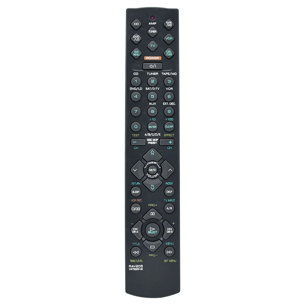 Пульт дистанционного управления RAV205 V473220 для Yamaha AV ресивер RX-V396 RXV396 HTR5230
Пульт дистанционного управления RAV205 V473220 для Yamaha AV ресивер RX-V396 RXV396 HTR5230