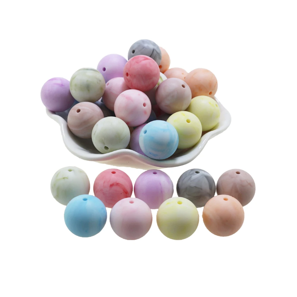 100Pcs Marble Grey Pink Orange Blue Green 10mm 12mm 15mm 20mm Silicone Beads Round Loose Balls For Making Pens Keychain Lanyards
100Pcs Marble Grey Pink Orange Blue Green 10mm 12mm 15mm 20mm Silicone Beads Round Loose Balls For Making Pens Keychain Lanyards