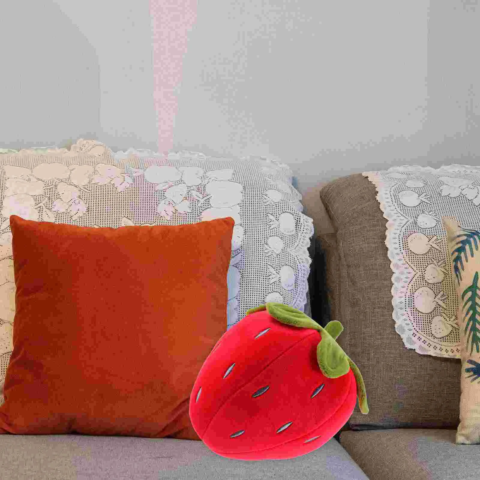 1Pc Strawberry Shaped Pillow, Plush Strawberry Cushion Creative Plush Stuffed Gift for Kids ( )
1Pc Strawberry Shaped Pillow, Plush Strawberry Cushion Creative Plush Stuffed Gift for Kids ( )