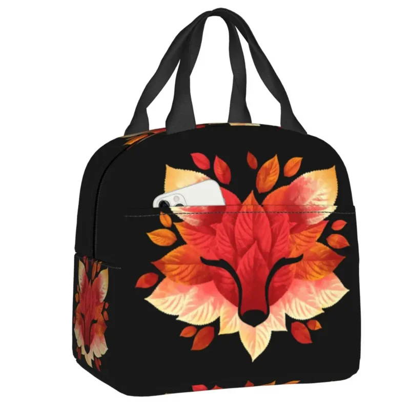 Leaves Fox Autumn Red Insulated Bag for Women Portable Thermal Cooler Lunch Box Beach Camping Travel Picnic Food Tote Bags
Leaves Fox Autumn Red Insulated Bag for Women Portable Thermal Cooler Lunch Box Beach Camping Travel Picnic Food Tote Bags