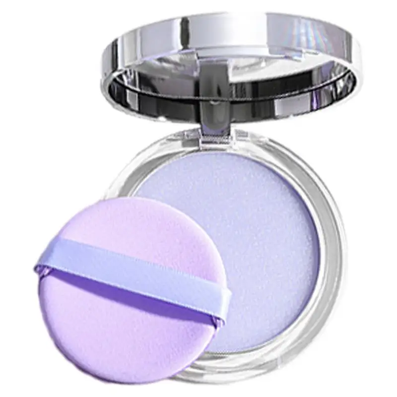 

Face Powder Face Pressed Foundation Natural Oil-control Brighten Concealer Blush Powder Cake Cosmetics Beauty Care Accessories
