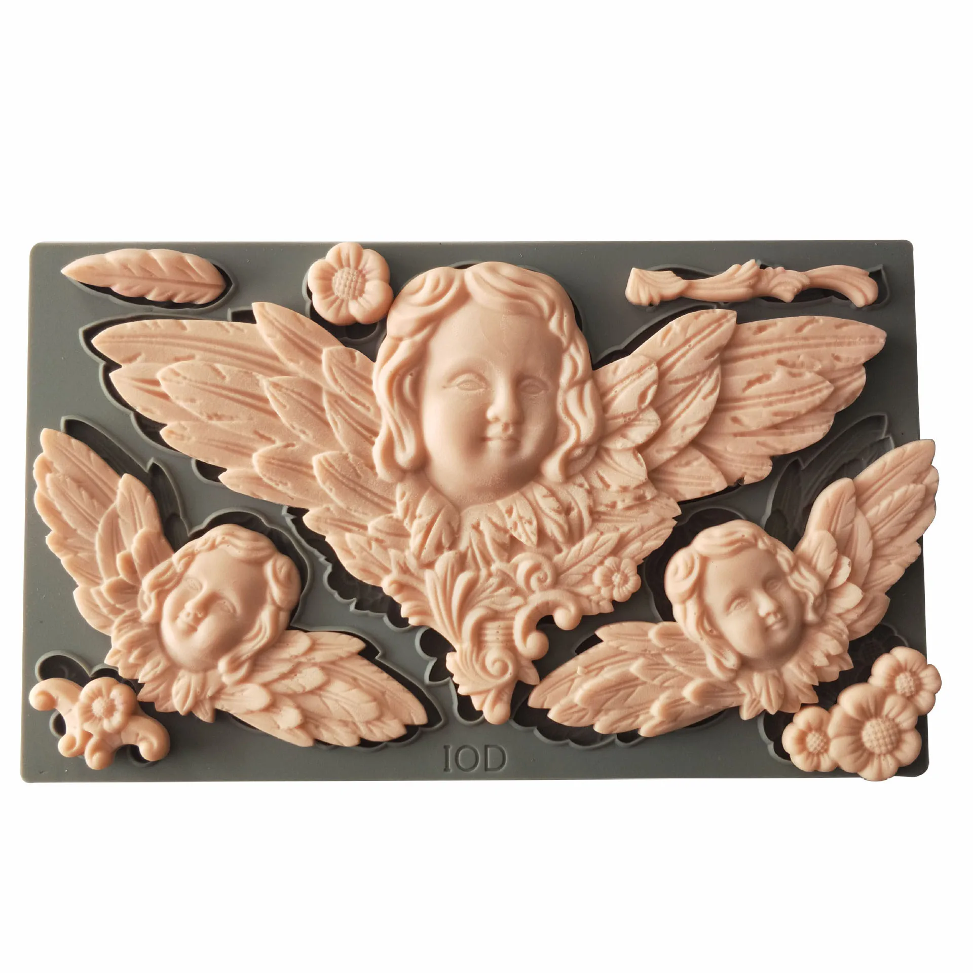Big Angel Silicone Mold Fondant Cake Decoration Mould Sugarcraft Chocolate Baking Tools Kitchenware For Cake Gumpaste Form
Big Angel Silicone Mold Fondant Cake Decoration Mould Sugarcraft Chocolate Baking Tools Kitchenware For Cake Gumpaste Form