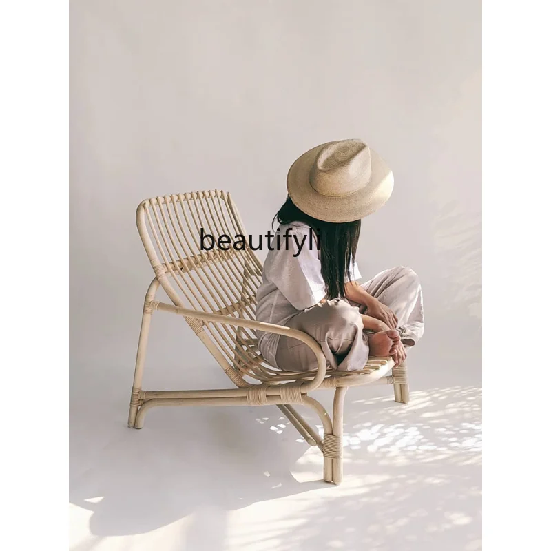 Creative Real Wicker Lounger Leisure Chair Home Backrest Snap Chair Designer Leisure Couch Rattan Chair chairs living room
Creative Real Wicker Lounger Leisure Chair Home Backrest Snap Chair Designer Leisure Couch Rattan Chair chairs living room