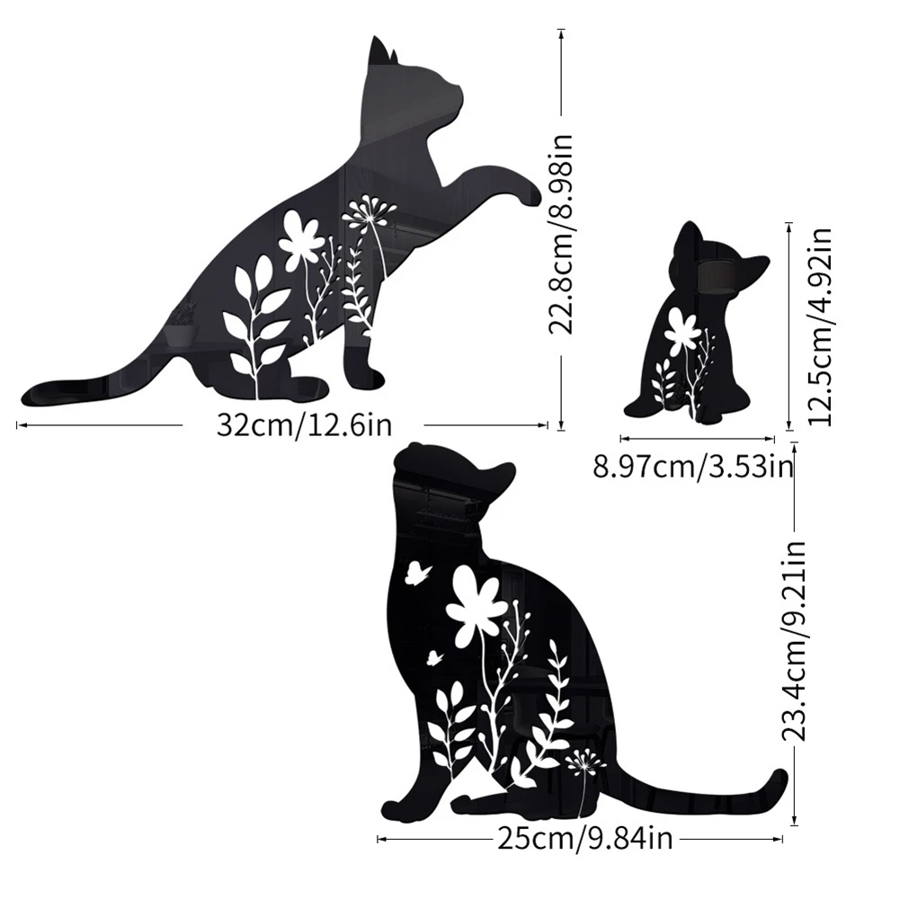 Cat Scarer Bird Deterrent 3pk Black Acrylic Garden Control Repeller Ornament Acrylic Outdoor Patio Decorative Floor Inserts
Cat Scarer Bird Deterrent 3pk Black Acrylic Garden Control Repeller Ornament Acrylic Outdoor Patio Decorative Floor Inserts