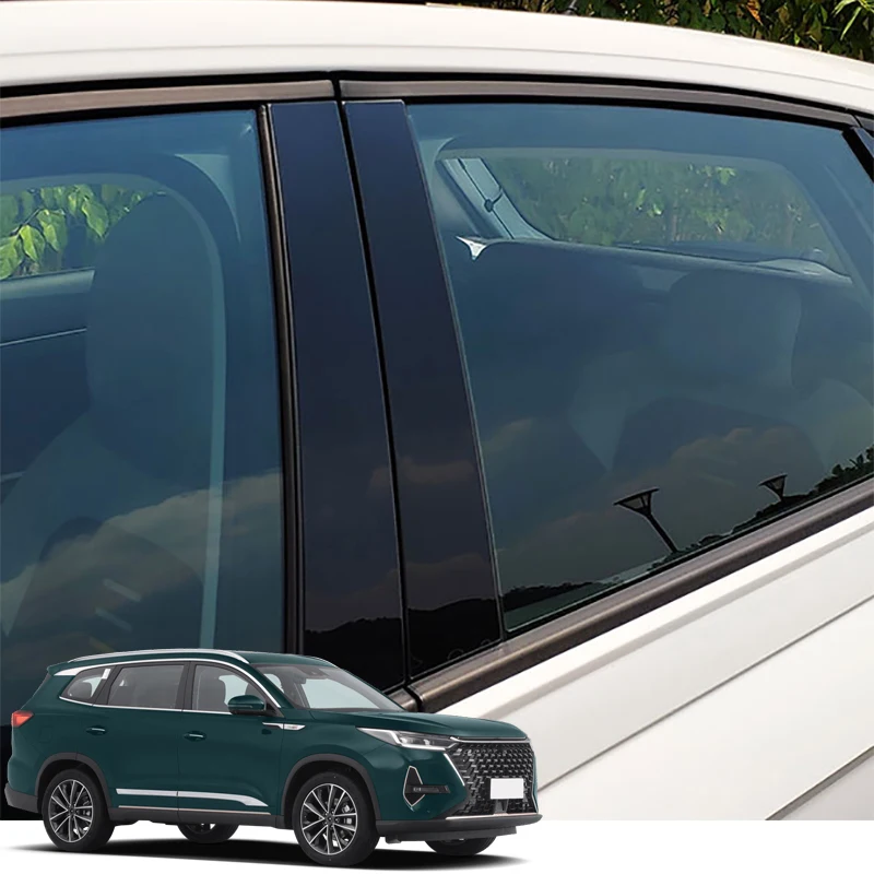 

Car Styling For Chery Tiggo 8 Pro 2019-2022 Car Window Pillar Trim Sticker Middle BC Column Sticker External Auto Accessories