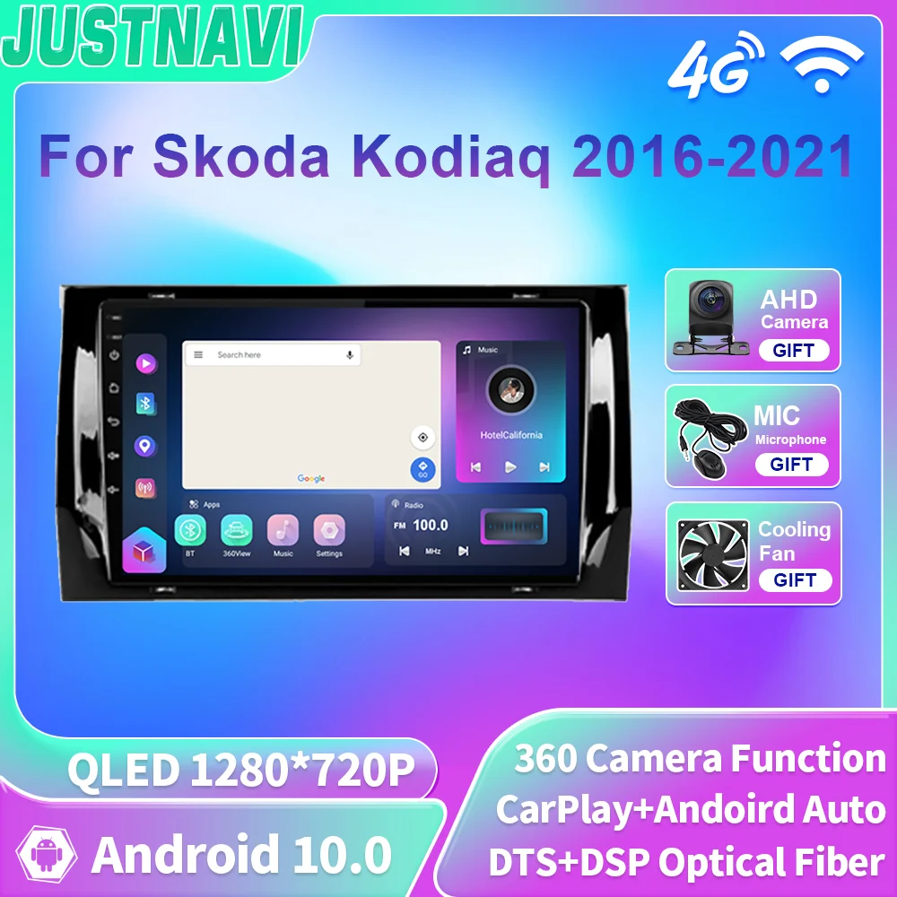 JUSTNAVI 8+128G Android Car Radio Multimedia GPS Navigation For Skoda Kodiaq NU7 2016 2017 2018 2019 2020 2021 Carplay RDS DSP
JUSTNAVI 8+128G Android Car Radio Multimedia GPS Navigation For Skoda Kodiaq NU7 2016 2017 2018 2019 2020 2021 Carplay RDS DSP