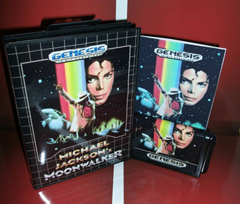 Moonwalker с коробкой и ручным картриджем для 16-битной игровой карты Sega MD, Megadrive Genesis system
Moonwalker с коробкой и ручным картриджем для 16-битной игровой карты Sega MD, Megadrive Genesis system