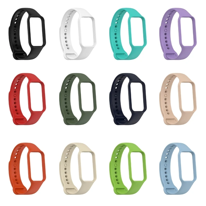 

Soft Silicone Band for Red-mi Band 2 Sport Watch Wrist Strap Loop-Bracelet Replace Waterproof Sweatproof Anti-scratch