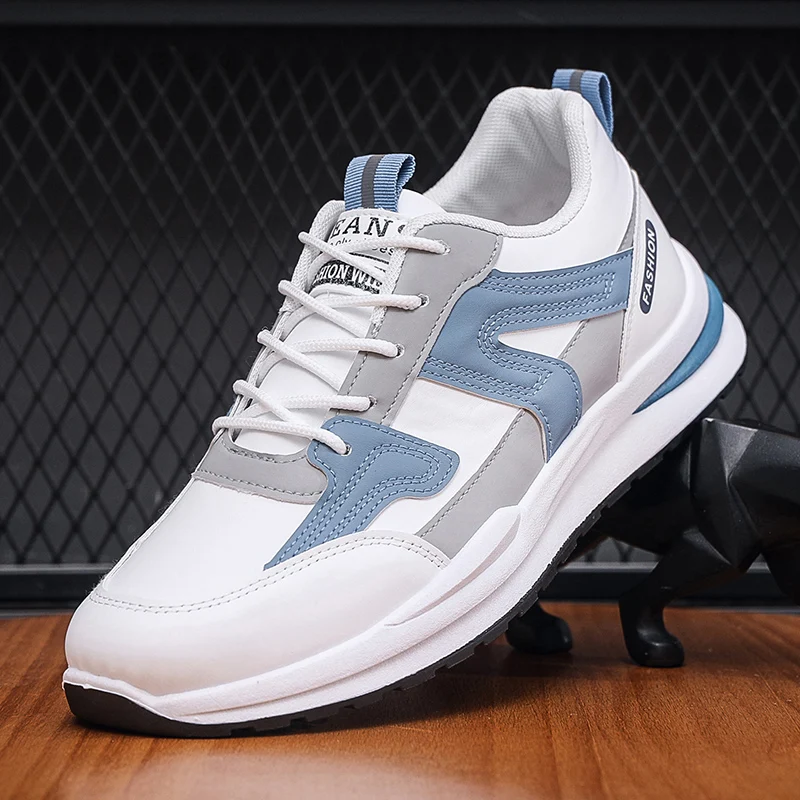 2023 New Sneakers for Men Trend Casual Running Shoes Leather Versatile Men's Shoes Comfortable Non Slip Lightweight Board Shoes
2023 New Sneakers for Men Trend Casual Running Shoes Leather Versatile Men's Shoes Comfortable Non Slip Lightweight Board Shoes