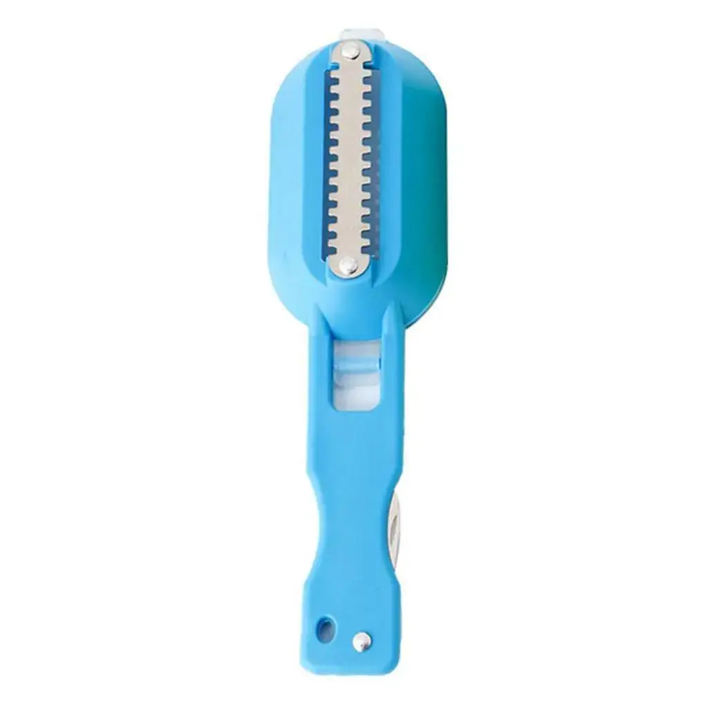 Fast Cleaning Portable Fish Skin Remover Scaler Stainless Steel Scraper Kitchenware Clean Peeler Tool
Fast Cleaning Portable Fish Skin Remover Scaler Stainless Steel Scraper Kitchenware Clean Peeler Tool