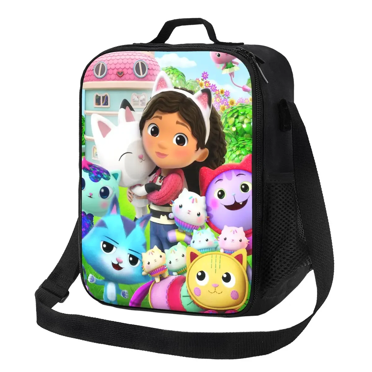 Gabbys Dollhouse Gabby Cats Insulated Lunch Bag for School Office Mermaid Portable Cooler Thermal Lunch Box Women Children
Gabbys Dollhouse Gabby Cats Insulated Lunch Bag for School Office Mermaid Portable Cooler Thermal Lunch Box Women Children