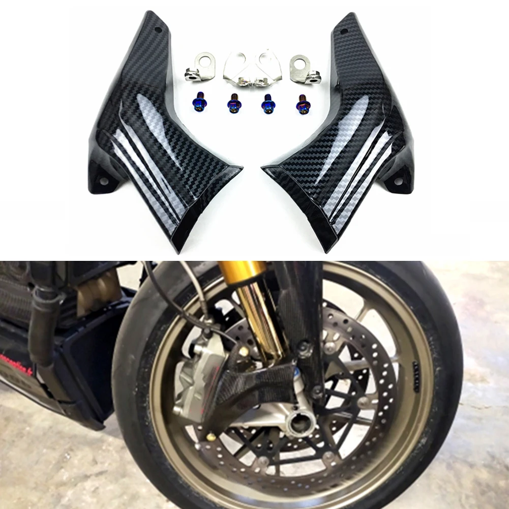 1pair Carbon Fiber Pattern Caliper Brake Radiator Vents Motorycle Front Brake Caliper Air Ducts Cooler For Ducati V4 1098
1pair Carbon Fiber Pattern Caliper Brake Radiator Vents Motorycle Front Brake Caliper Air Ducts Cooler For Ducati V4 1098