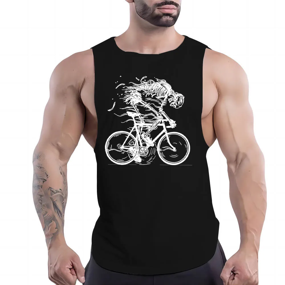 Four Seasons Outdoor Fitness Leisure Sports Adult Men'S O-Collar Vest Bicycle Pattern 2d Printed Multi-Color Sleeveless Shirt
Four Seasons Outdoor Fitness Leisure Sports Adult Men'S O-Collar Vest Bicycle Pattern 2d Printed Multi-Color Sleeveless Shirt