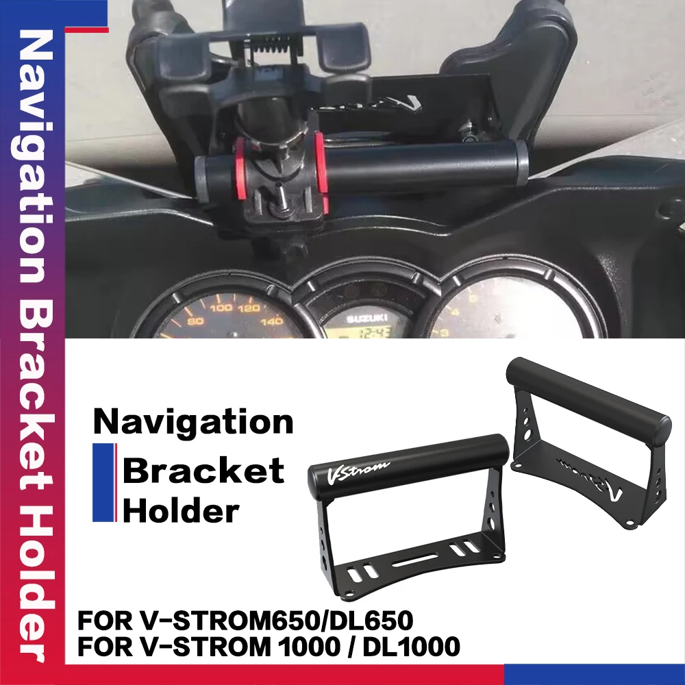 2023 Motorbike Phone Holder Stand GPS Navigation Plate Bracket For Suzuki V-Strom 650 DL650 ABS 2004-2011 V-STROM1000/DL1000
2023 Motorbike Phone Holder Stand GPS Navigation Plate Bracket For Suzuki V-Strom 650 DL650 ABS 2004-2011 V-STROM1000/DL1000
