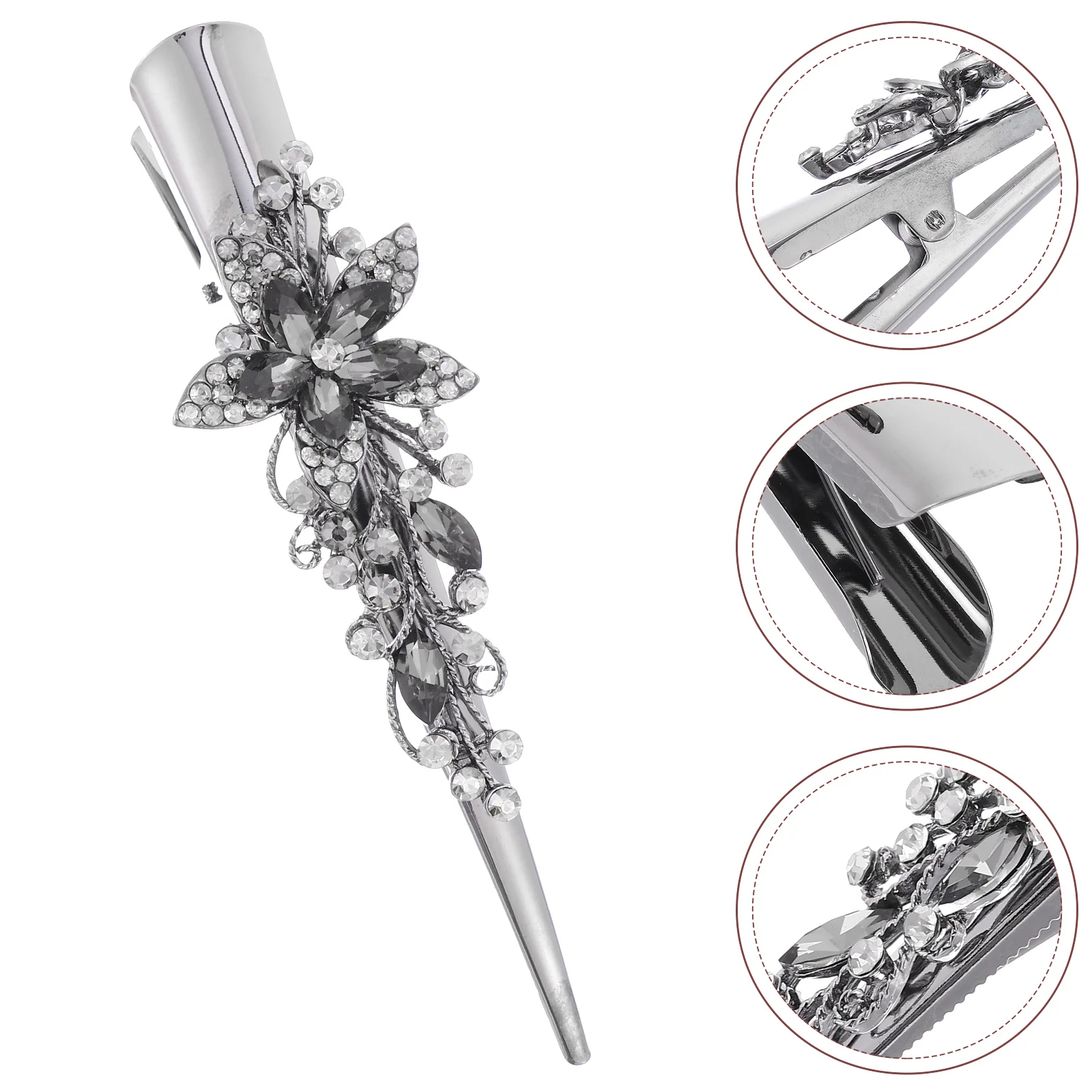 Retro Large Rhinestone Metal Horn Clip Headband Crystal Hairpin Pointed Beak (dark Blue) Girl Accessories Women
Retro Large Rhinestone Metal Horn Clip Headband Crystal Hairpin Pointed Beak (dark Blue) Girl Accessories Women