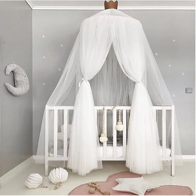 Crib Protectors Hanging Mosquito Net Tent Kids Baby Bedding Dome Canopy Princess Bed Girl Room Decoration Canopy Pest
Crib Protectors Hanging Mosquito Net Tent Kids Baby Bedding Dome Canopy Princess Bed Girl Room Decoration Canopy Pest