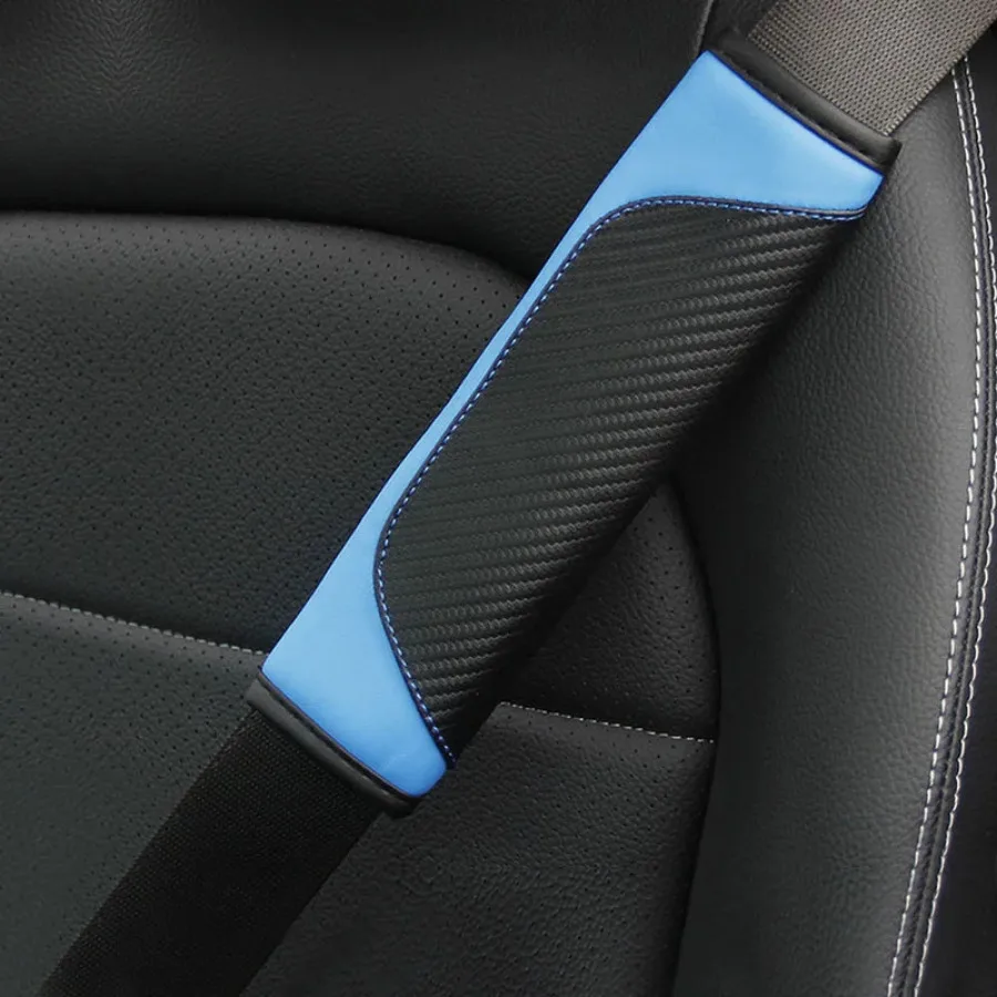 Carbon Fiber Car Interior Seat Belt Shoulder Guard Leather Safety Neck Guard Shoulder Seat Belt Cover Protector Car Accessories
Carbon Fiber Car Interior Seat Belt Shoulder Guard Leather Safety Neck Guard Shoulder Seat Belt Cover Protector Car Accessories