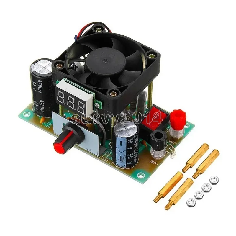 

Solderless LM338K AC 1 -25V/DC 3 -35V to 1.2 -30V 3A Step Down Buck Power Supply Module DIY Kit for Arduino Raspberry Pi