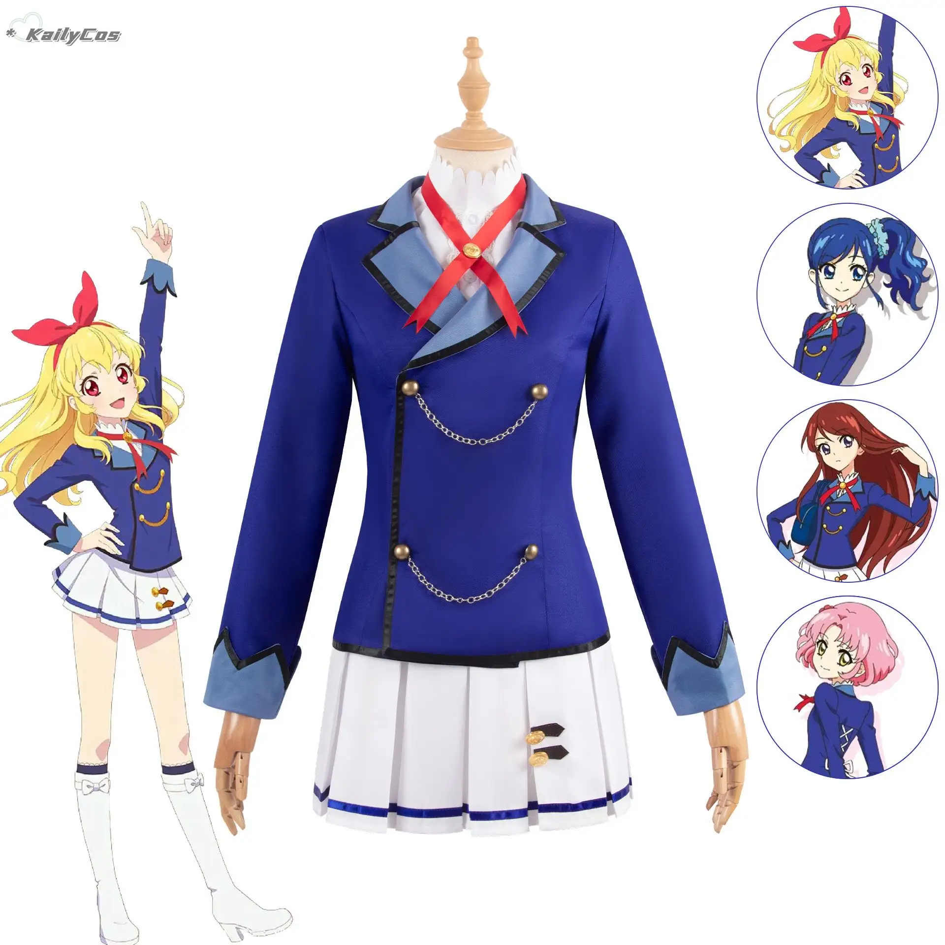 Костюм для косплея аниме Aikatsu!Hoshimiya Ichigo Shibuki Ran Kiriya Aoi костюм для косплея Starlight школьная форма JK кампус парик женский кавайный костюм
Костюм для косплея аниме Aikatsu!Hoshimiya Ichigo Shibuki Ran Kiriya Aoi костюм для косплея Starlight школьная форма JK кампус парик женский кавайный костюм
