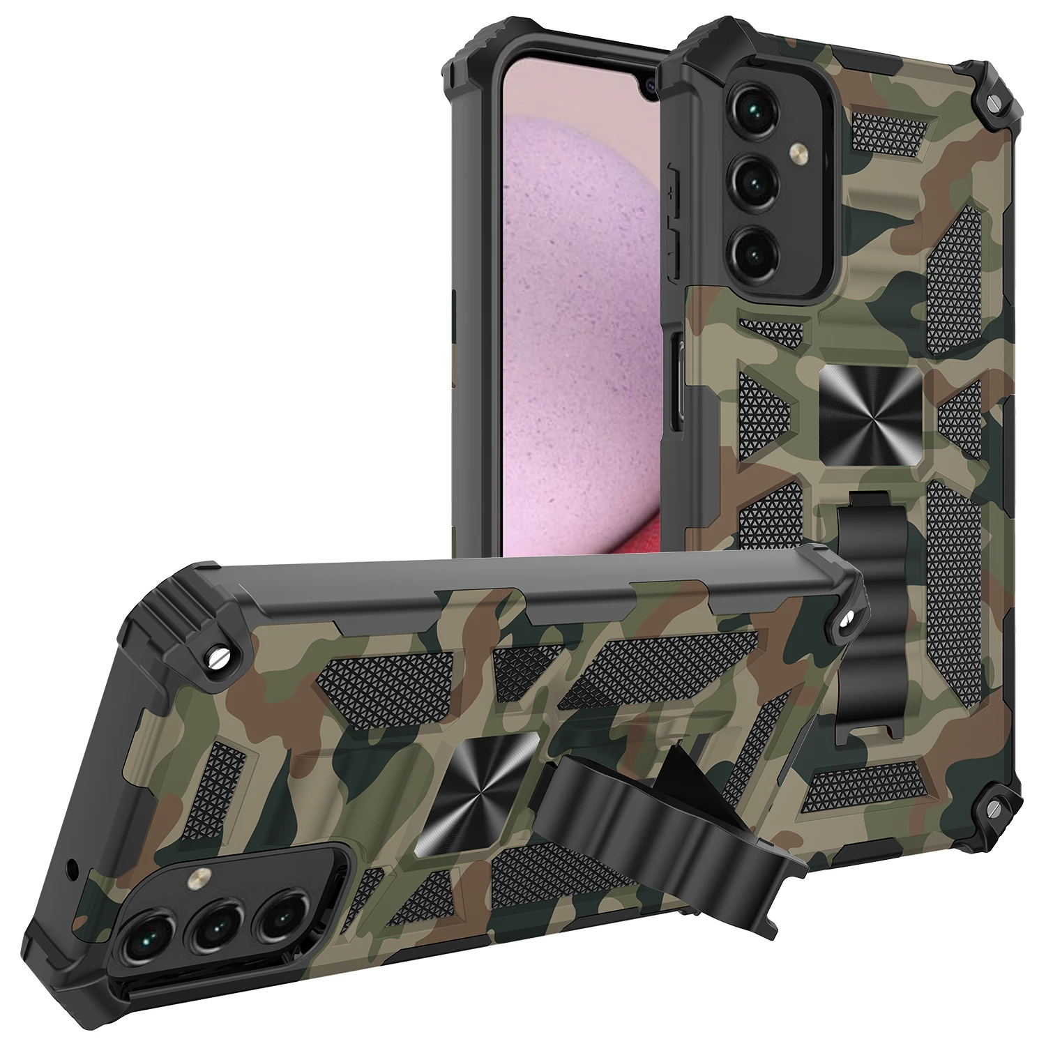 100pcs Camouflage Cases For MOTO G Stylus G22 E32 Edge X30 G100 G10 G30 Power Play 2021 2022 2023 Phone Stand Case
100pcs Camouflage Cases For MOTO G Stylus G22 E32 Edge X30 G100 G10 G30 Power Play 2021 2022 2023 Phone Stand Case