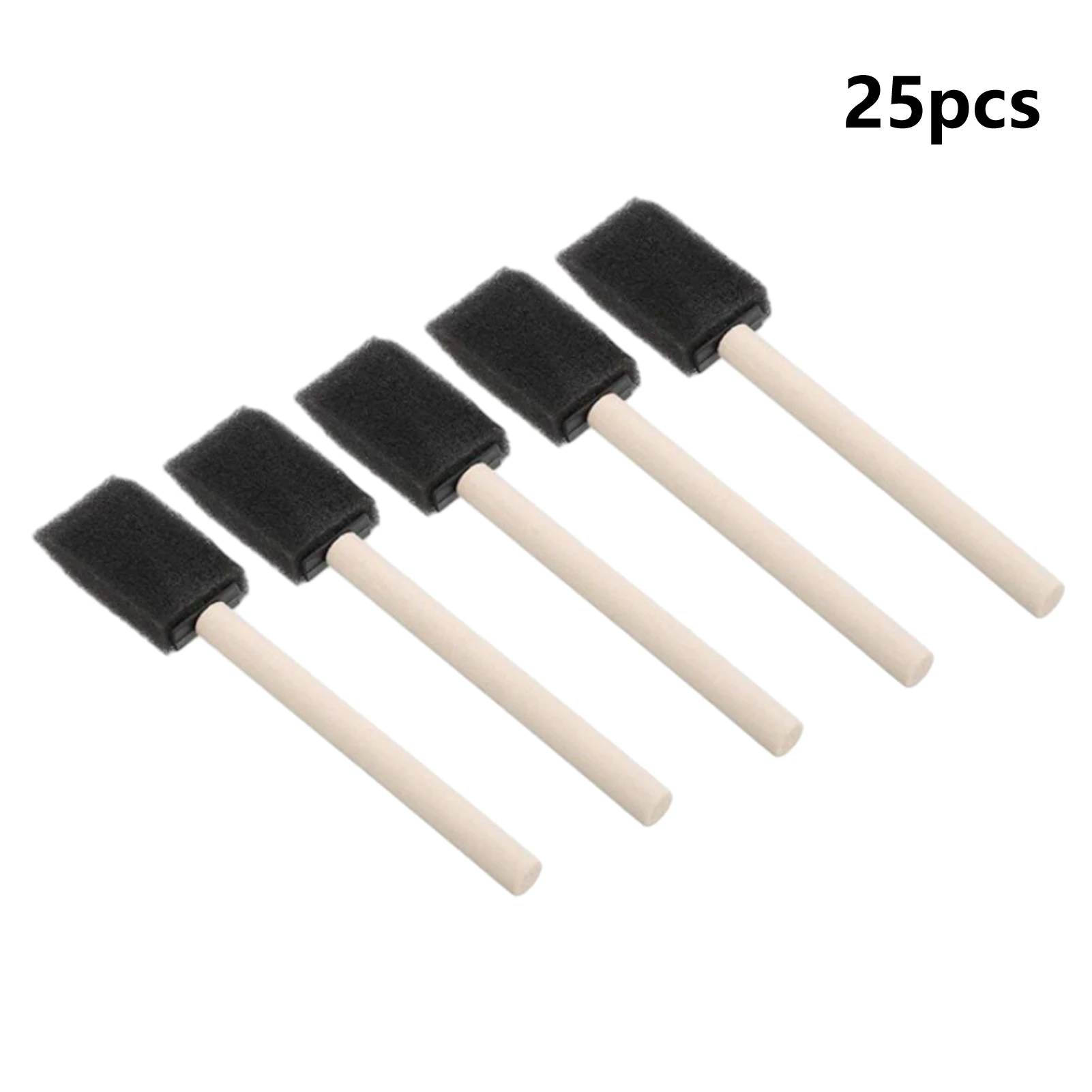 25pcs For Painting Wooden Handle Crafts Easy To Use Reusable Glue Wood Danish Oil Art Supplies High Density Foam Paint Brushes
25pcs For Painting Wooden Handle Crafts Easy To Use Reusable Glue Wood Danish Oil Art Supplies High Density Foam Paint Brushes