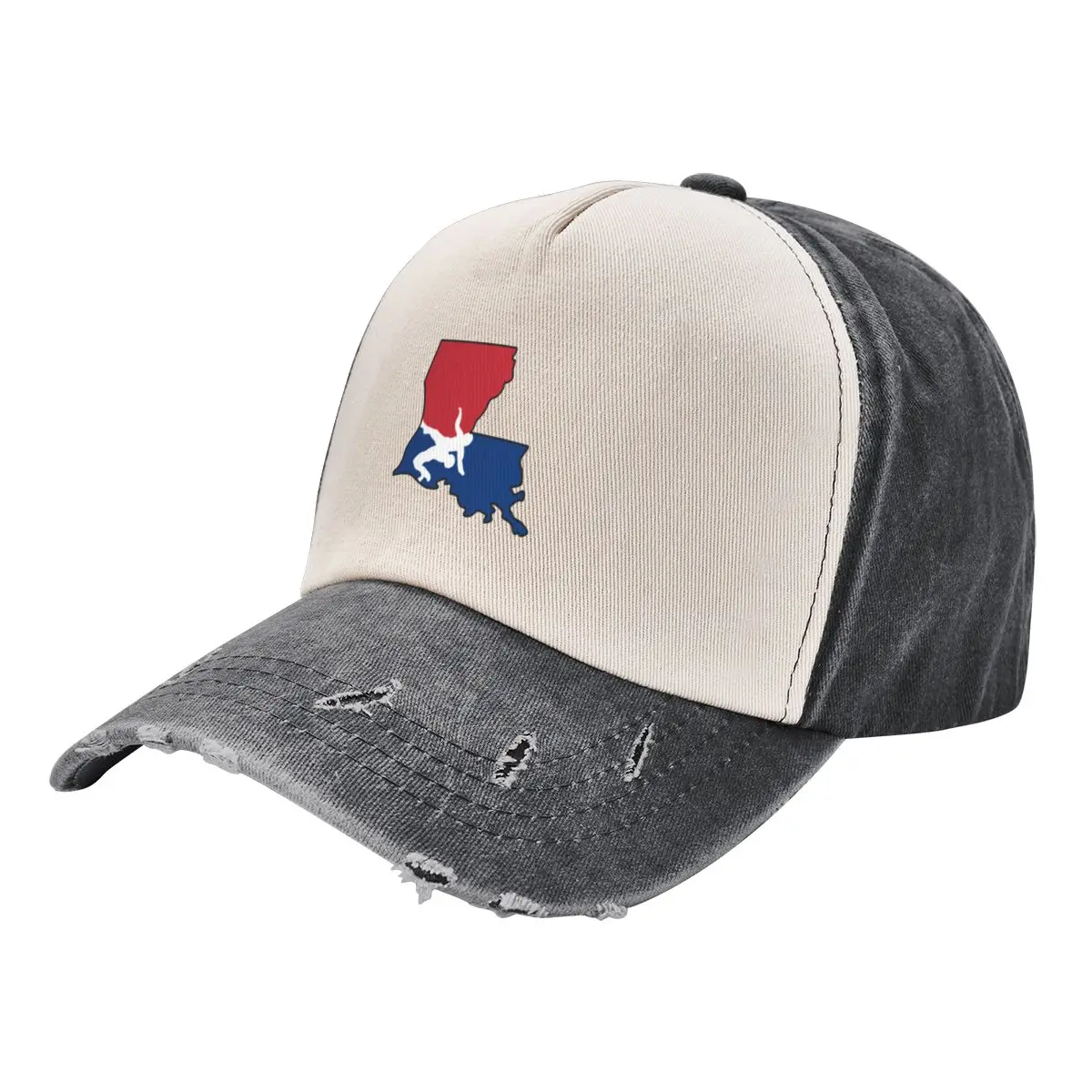 

Louisiana Wrestling (USA Colors) Baseball Cap Hat Man For The Sun Trucker Hat funny hat Christmas Male Women's