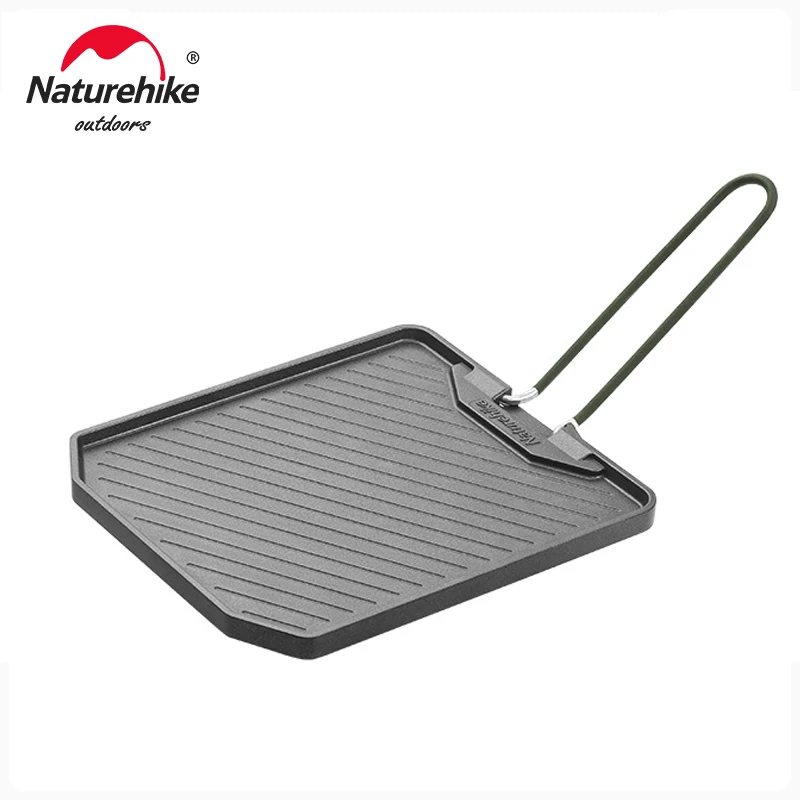 

Naturehike-Camping Griddle Plate, Grill Pan, BBQ, Outdoor Griddle, Grill, Travel, Frying Pan, Barbecue Accessories