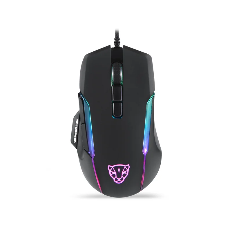 Проводная игровая мышь MOTOSPEED V90, 500-5000DPI RGB подсветка PMW3325, 9 клавиш, геймерская мышь для настольного компьютера
Проводная игровая мышь MOTOSPEED V90, 500-5000DPI RGB подсветка PMW3325, 9 клавиш, геймерская мышь для настольного компьютера