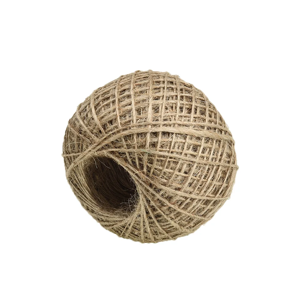 100m/328ft Long Single Hemp Cord Natural Color Twine Rustic String Twisted Florists Craft Work for Scrapbooking
100m/328ft Long Single Hemp Cord Natural Color Twine Rustic String Twisted Florists Craft Work for Scrapbooking