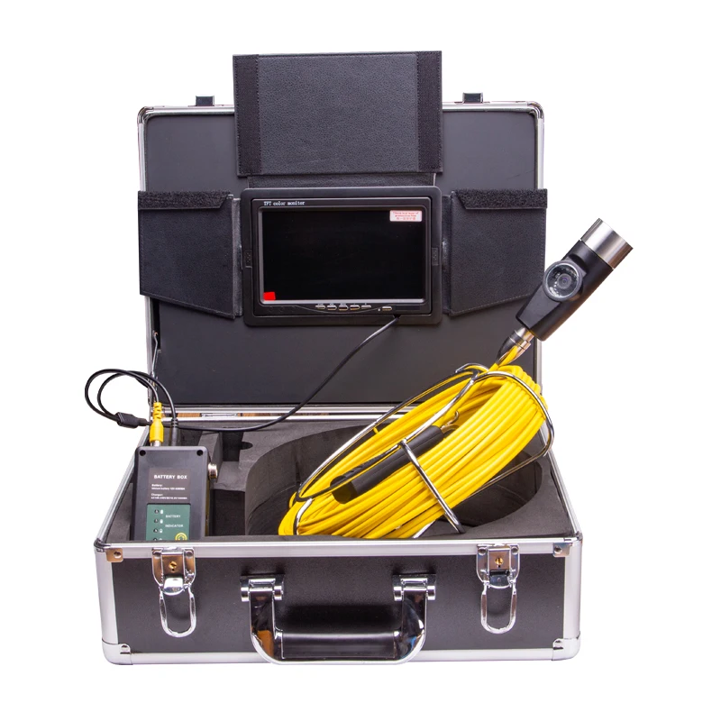 Factory Direct Supply 7 Inch Dual lens Pipe Inspection Camera With 12Pcs LED Lights 20M Fiberglass Cable
Factory Direct Supply 7 Inch Dual lens Pipe Inspection Camera With 12Pcs LED Lights 20M Fiberglass Cable