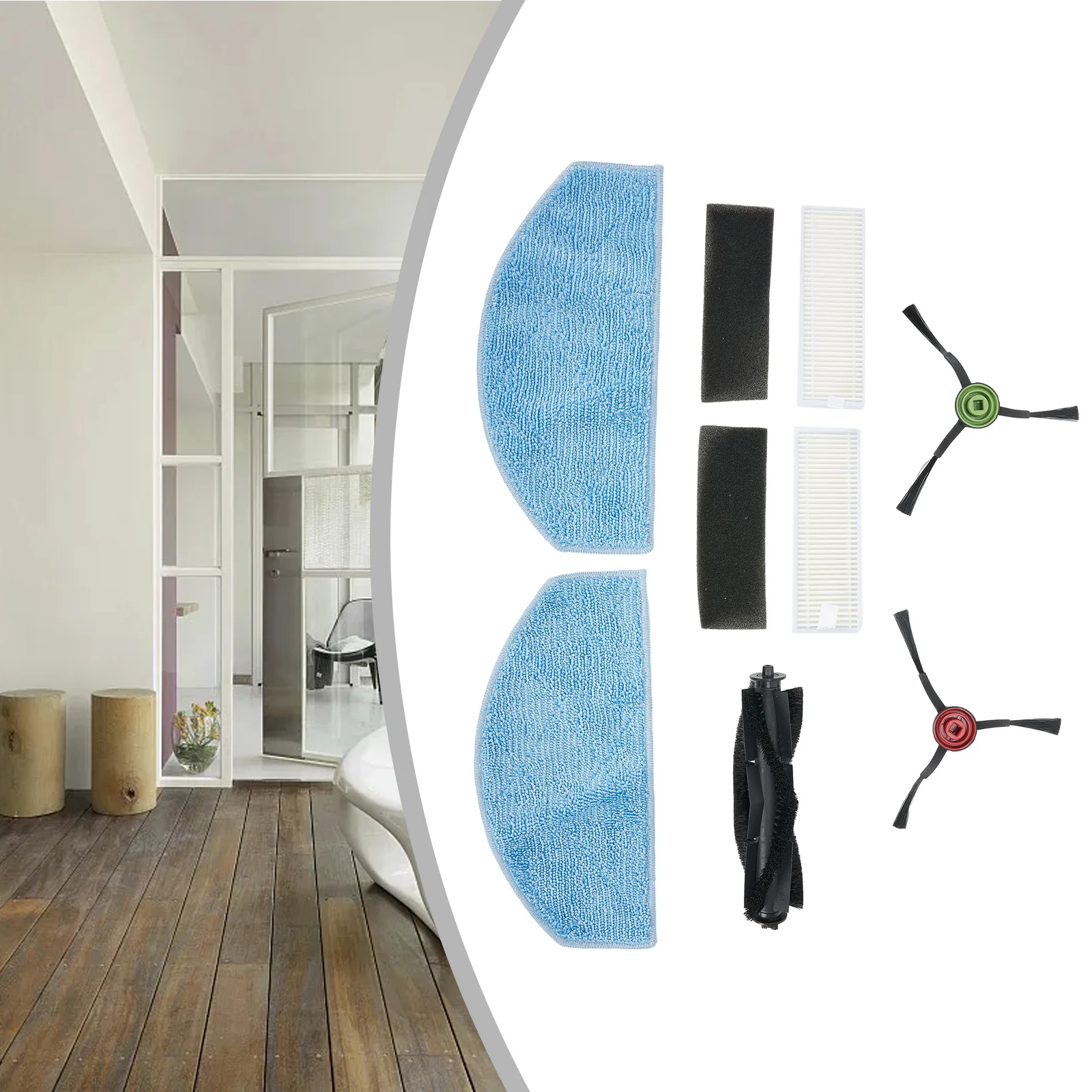 Parts For Laresar Evol 3 Robot Vacuum Cleaner Mop Pads Filter High-quality Materials More Durable Vacuum Parts Accessories
Parts For Laresar Evol 3 Robot Vacuum Cleaner Mop Pads Filter High-quality Materials More Durable Vacuum Parts Accessories