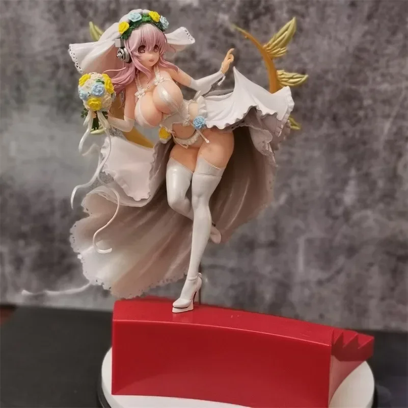 30cm Super Sonico Anime The Animation Supersonico Wedding Girl Pvc Action Figure Toy Adult Statue Collectible Model Gifts Toys
30cm Super Sonico Anime The Animation Supersonico Wedding Girl Pvc Action Figure Toy Adult Statue Collectible Model Gifts Toys