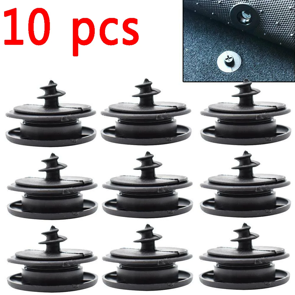 10Sets Universal Black Car Floor Mat Clips Retention Holders Grips Carpet Fixing Clamps Buckles Anti Skid Retainer Resistant
10Sets Universal Black Car Floor Mat Clips Retention Holders Grips Carpet Fixing Clamps Buckles Anti Skid Retainer Resistant