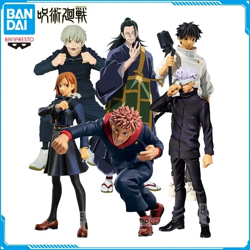 Original Anime Jujutsu Kaisen Itadori Yuji Kugisaki Nobara Okkotsu Yuta Fushiguro Megumi Satoru Gojo Action Figures Model Toys
Original Anime Jujutsu Kaisen Itadori Yuji Kugisaki Nobara Okkotsu Yuta Fushiguro Megumi Satoru Gojo Action Figures Model Toys