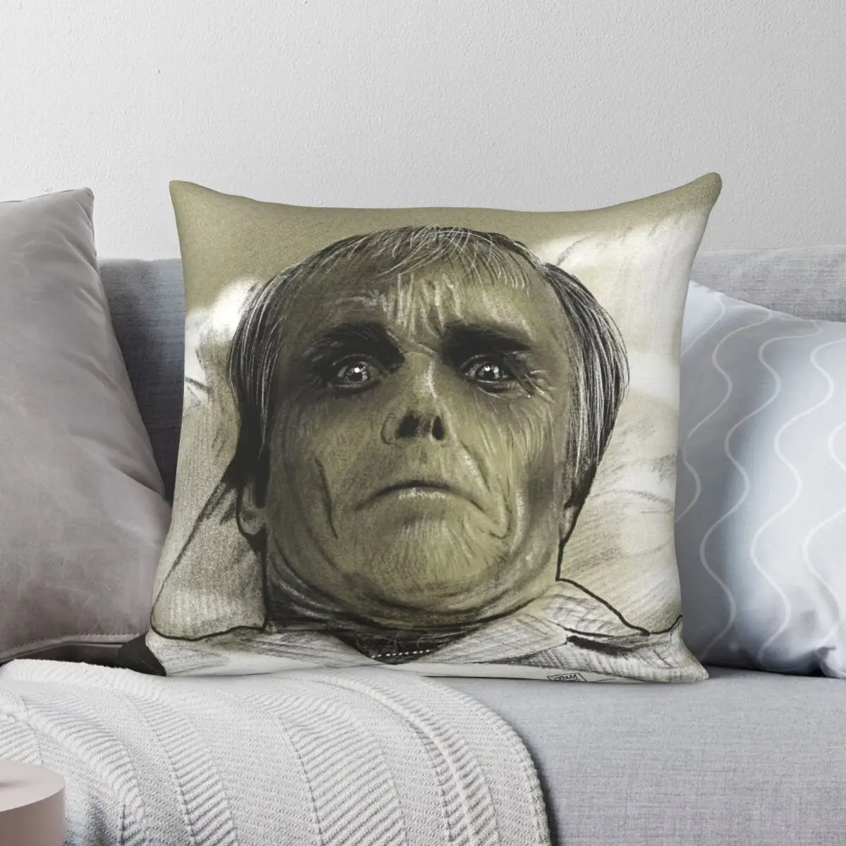 

Roger From Dawn Of The Dead Pillowcase Polyester Linen Velvet Pattern Zip Decor Throw Pillow Case Bed Cushion Case 45x45