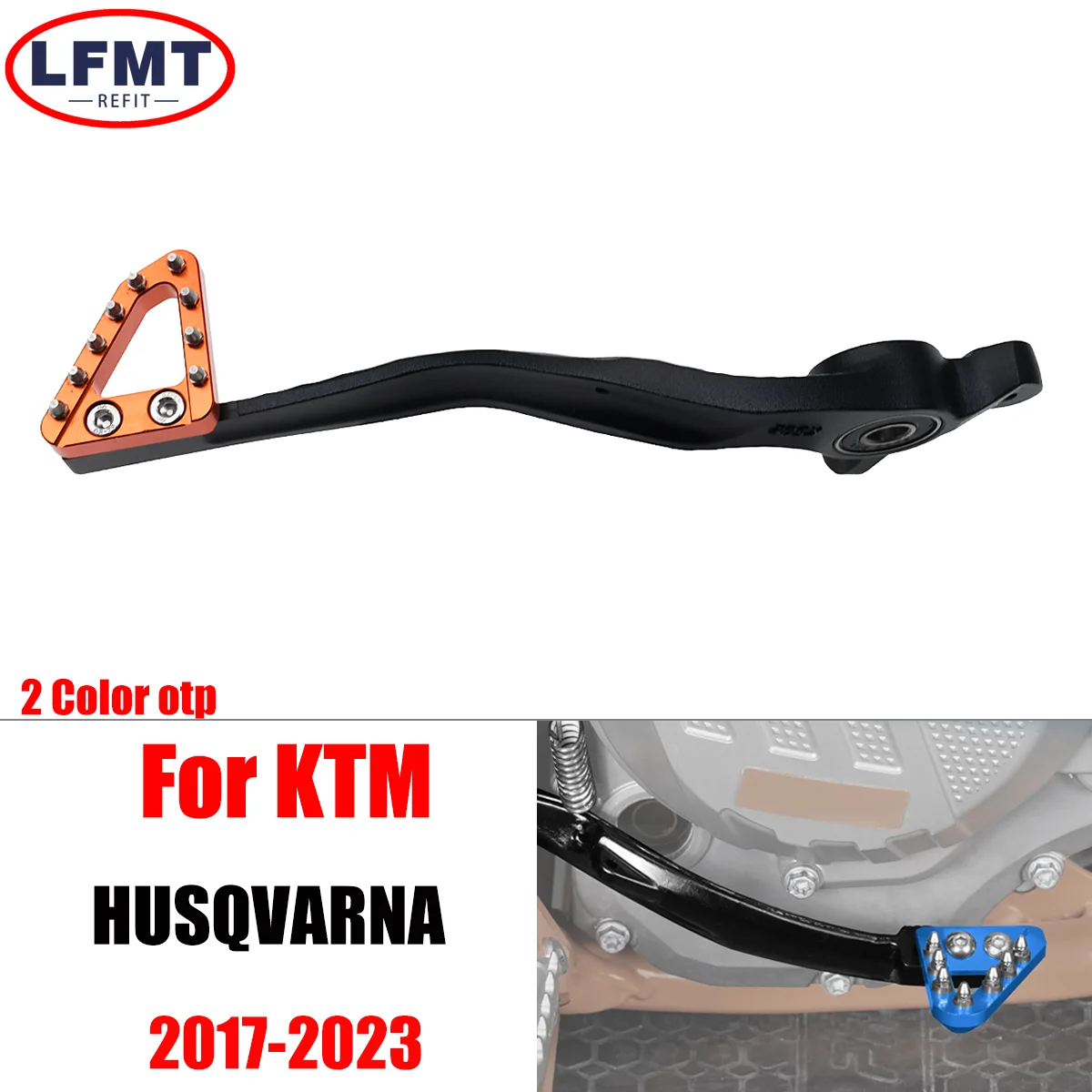 Motorcycle CNC Rear Foot Brake Lever Pedal For Husqvarna TC TE TX FE For KTM SX XCW EXC EXCF 250-500 2017 2018 2019-2022 2023
Motorcycle CNC Rear Foot Brake Lever Pedal For Husqvarna TC TE TX FE For KTM SX XCW EXC EXCF 250-500 2017 2018 2019-2022 2023