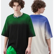Street Personality Hand-painted Spray Color Men Loose Short-sleeved T-shirt Short Sleeve Oversized Printed Gradient Tie Dye Tops
Street Personality Hand-painted Spray Color Men Loose Short-sleeved T-shirt Short Sleeve Oversized Printed Gradient Tie Dye Tops