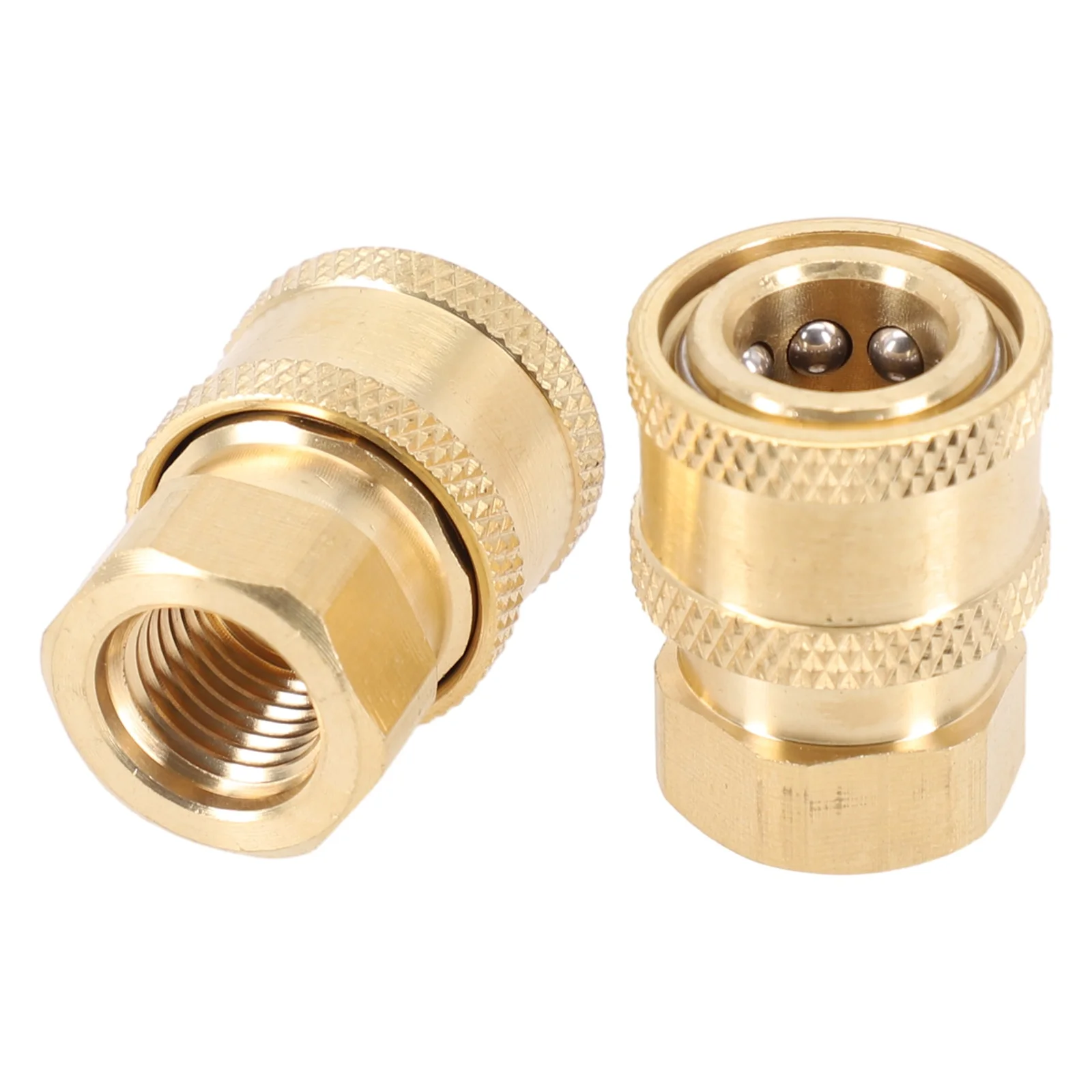 Pressure Washer Coupler Heavy Duty Pressure Washer Brass Fittings 1/4 Inch NPT Quick Connect Female Couplers 2 Pack
Pressure Washer Coupler Heavy Duty Pressure Washer Brass Fittings 1/4 Inch NPT Quick Connect Female Couplers 2 Pack