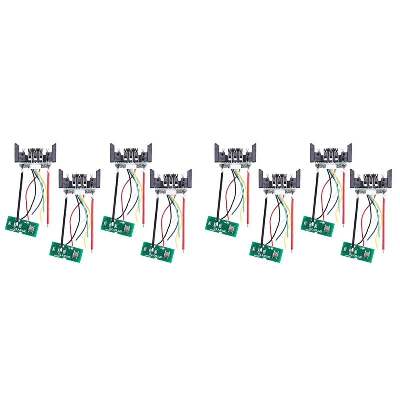 8 шт., защитная печатная плата для зарядки литий-ионных аккумуляторов DCB200 для Dewalt 18 в 20 в DCB201 DCB203 DCB204
8 шт., защитная печатная плата для зарядки литий-ионных аккумуляторов DCB200 для Dewalt 18 в 20 в DCB201 DCB203 DCB204