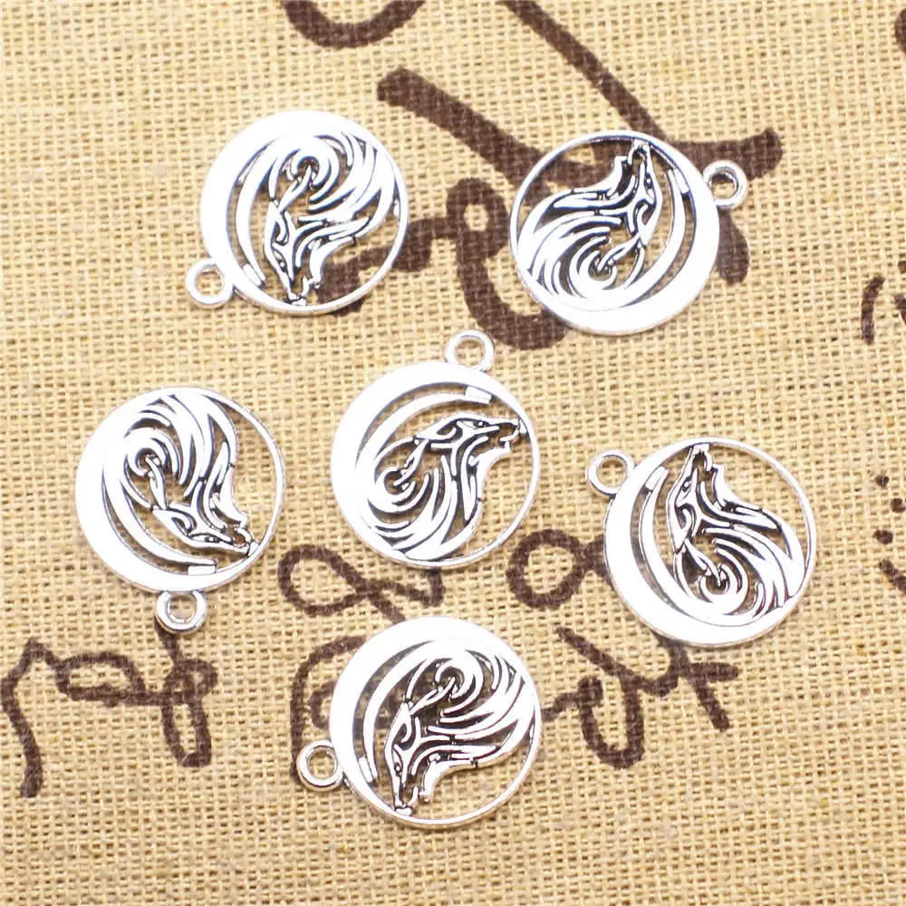 Body Jewelry Children Craft Charms Wolf Head Antique Silver Color Man Pendant 18x21mm 5pcs
Body Jewelry Children Craft Charms Wolf Head Antique Silver Color Man Pendant 18x21mm 5pcs