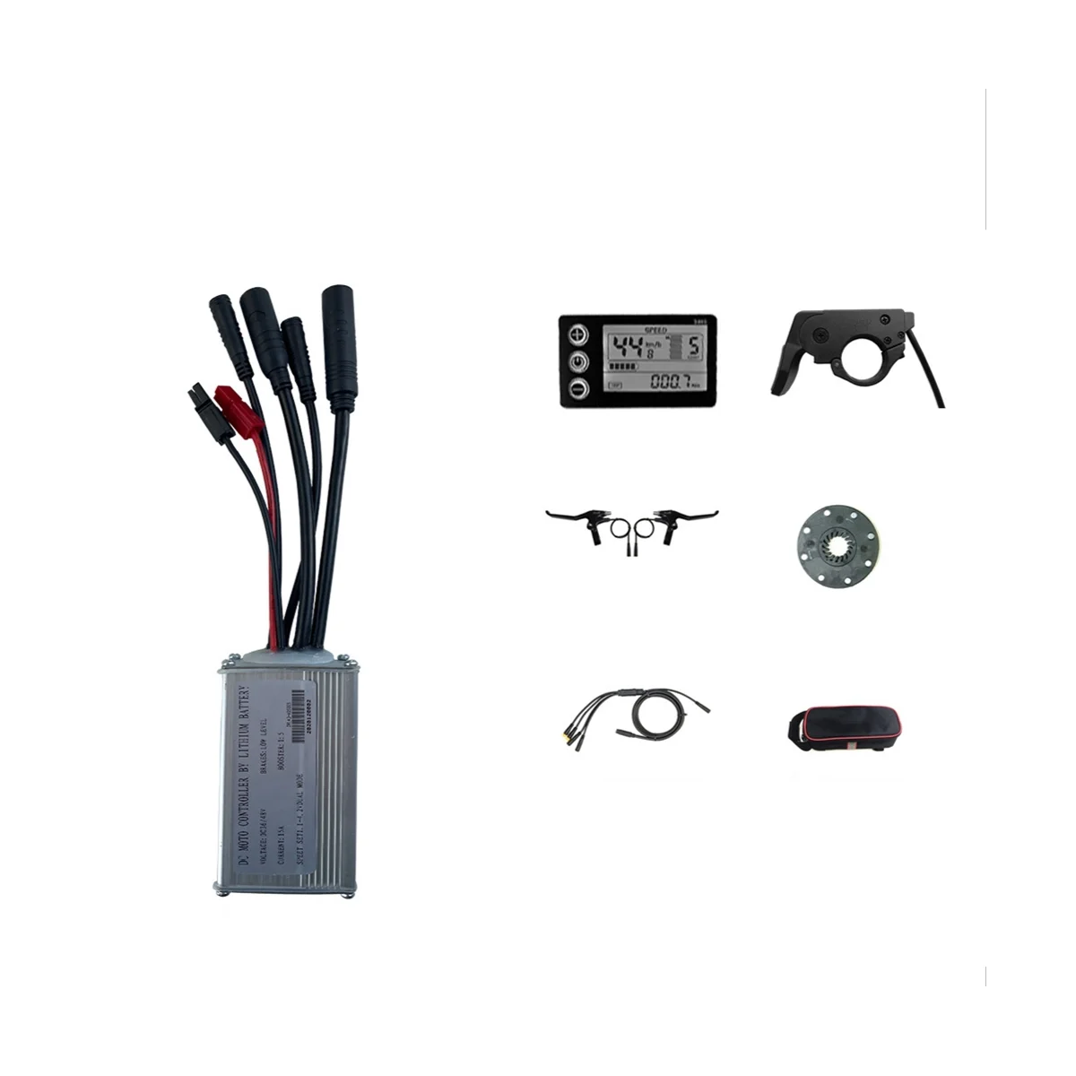 15A EBike Controller Kit 36/48V 250W Bike Controller with S866 LCD Display Panel for Electric Scooter E-Bike Accessories
15A EBike Controller Kit 36/48V 250W Bike Controller with S866 LCD Display Panel for Electric Scooter E-Bike Accessories