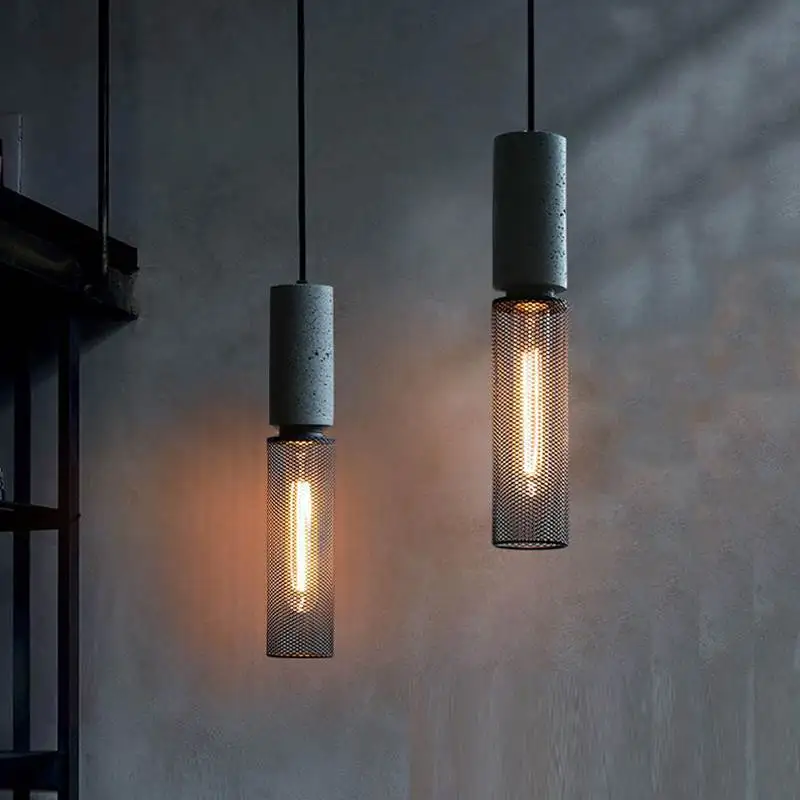 Industrial Retro Metal Mesh Pendant Lamps LED Cement Iron Chandelier Restaurant Decor Home Creative Vintage Bar Hanging Lighting
Industrial Retro Metal Mesh Pendant Lamps LED Cement Iron Chandelier Restaurant Decor Home Creative Vintage Bar Hanging Lighting