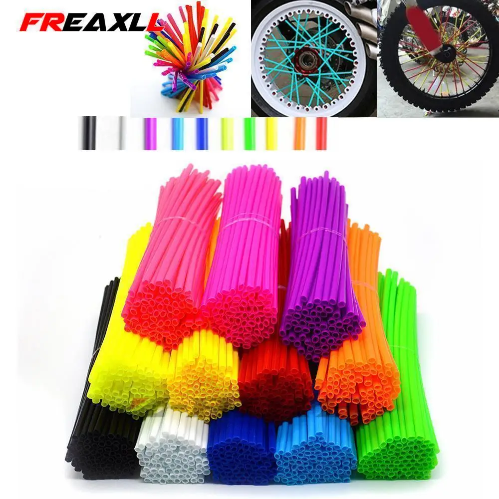 72 pcs Universal Moto Off Road Wheel RIM Spoke Skins covers for XC DRZ RM RMX RMZ 85 125 250 For Suzuki For Kawasaki For Yamaha
72 pcs Universal Moto Off Road Wheel RIM Spoke Skins covers for XC DRZ RM RMX RMZ 85 125 250 For Suzuki For Kawasaki For Yamaha